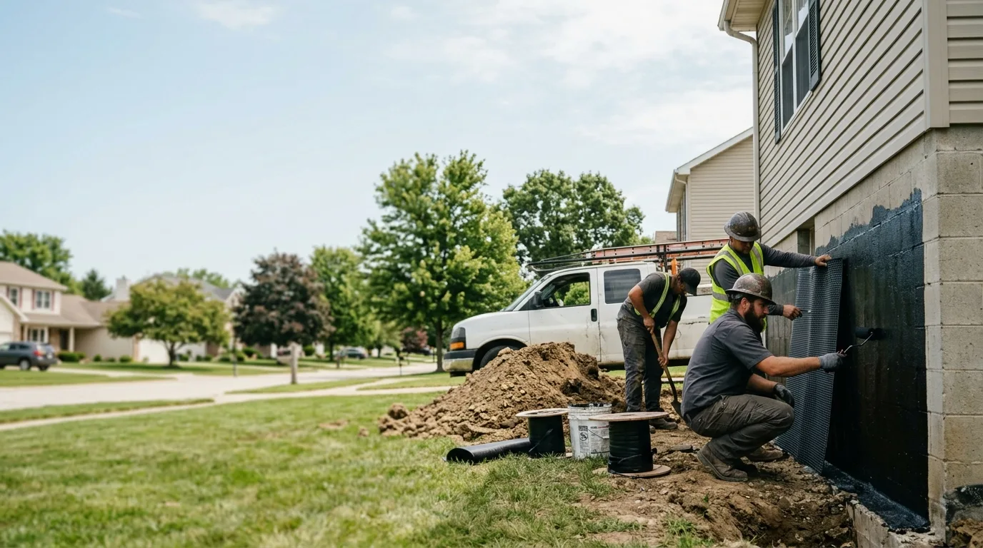 Basement Waterproofing in Petersburg, IN near me